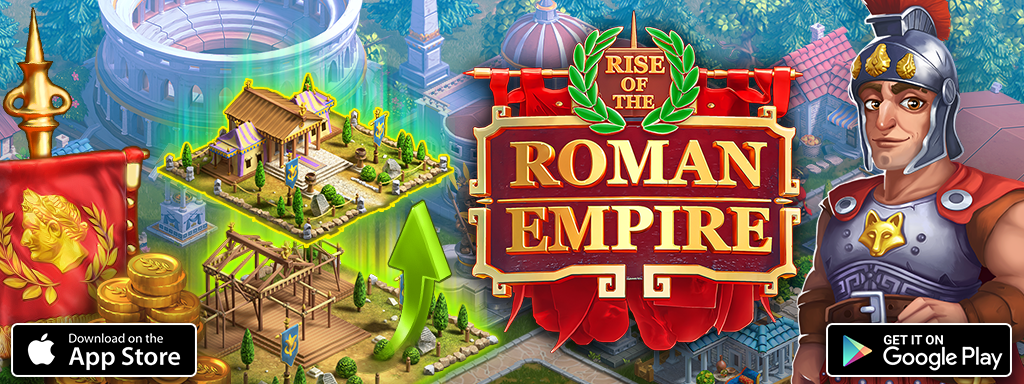 New strategy game Rise of the Roman Empire for iOS and Android devices!
