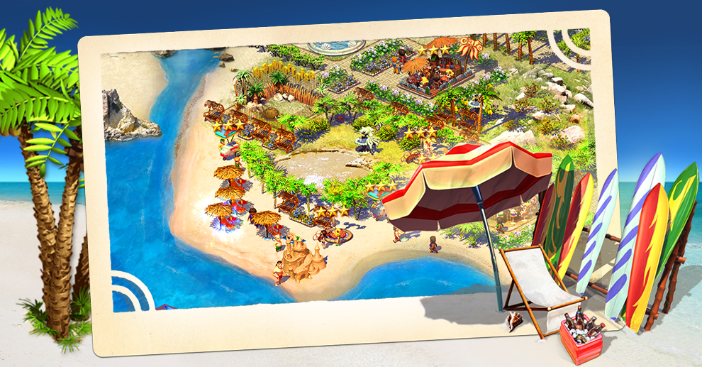 Screenshot № 1. Download Paradise Beach and more games from Realore website