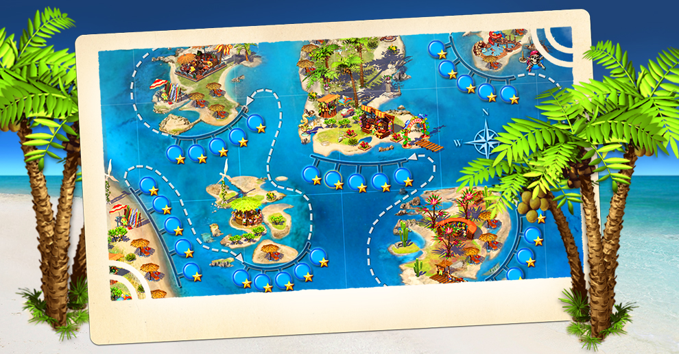 Screenshot № 5. Download Paradise Beach and more games from Realore website