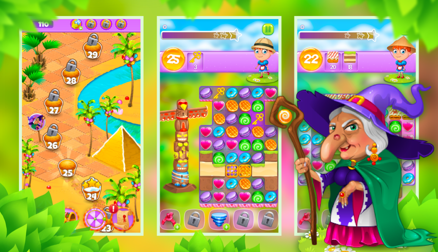 Screenshot № 2. Download Gingerbread Story and more games from Realore website