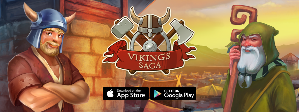 Update of Viking Saga is avaible on iOS and Android!