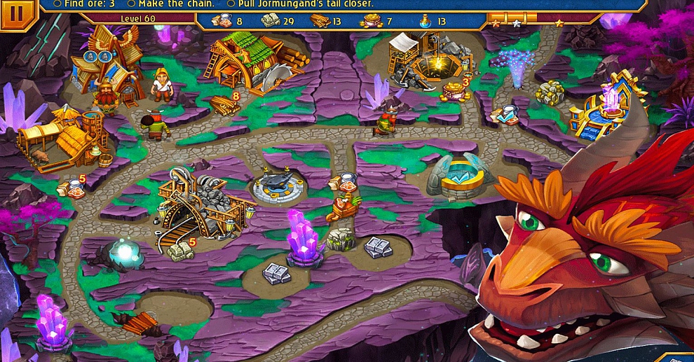 Screenshot № 5. Download Viking Brothers 5 and more games from Realore website