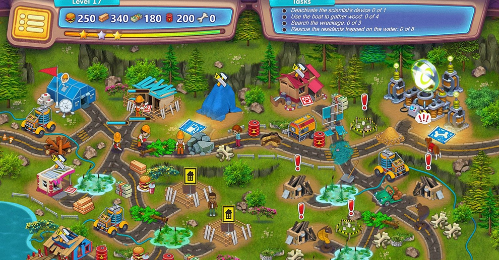 Screenshot № 2. Download Rescue Team: Evil Genius and more games from Realore website