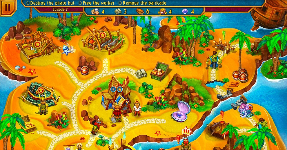 Screenshot № 1. Download Viking Brothers 4 and more games from Realore website