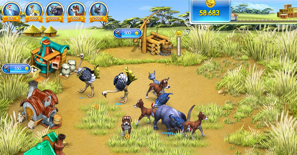 Screenshot № 1. Download Farm Frenzy 3 and more games from Realore website