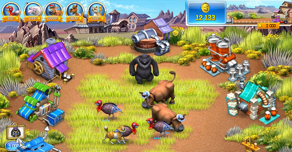Screenshot № 4. Download Farm Frenzy 3 and more games from Realore website