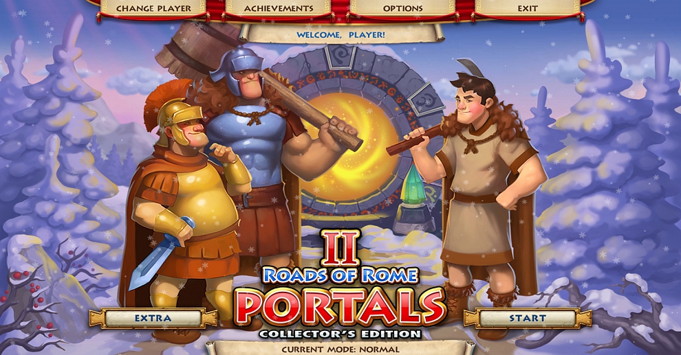 Screenshot № 1. Download Roads Of Rome: Portals 2 Collector's Edition and more games from Realore website
