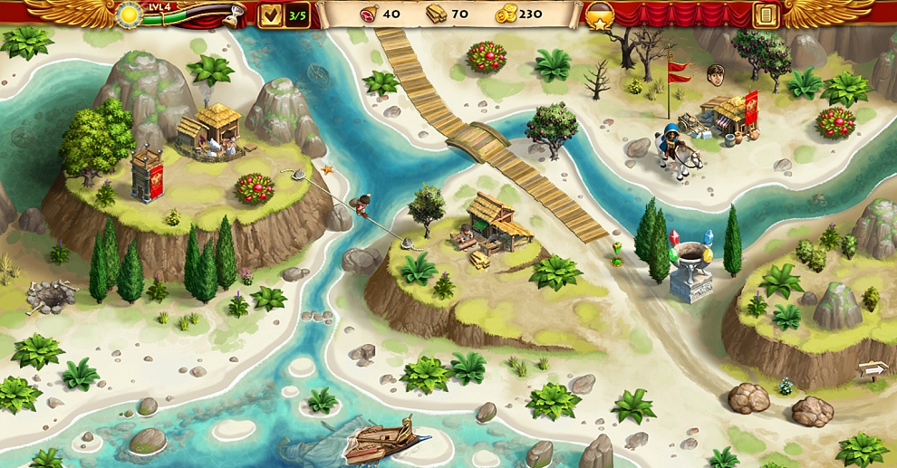 Screenshot № 3. Download Roads of Rome: New Generation 3 Collector`s Edition and more games from Realore website