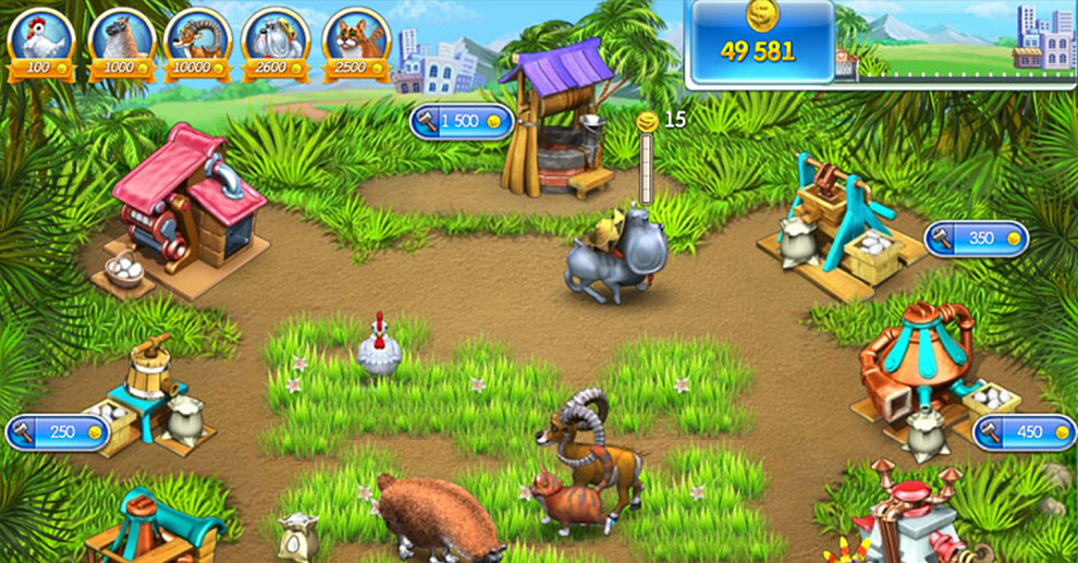 Screenshot № 3. Download Farm Frenzy 3 and more games from Realore website