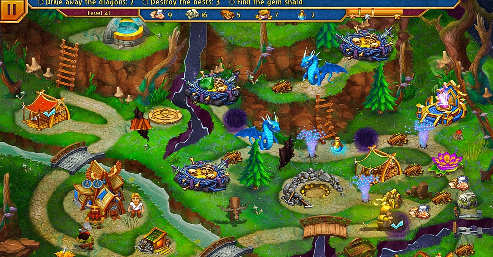 Screenshot № 3. Download Viking Brothers 5 and more games from Realore website