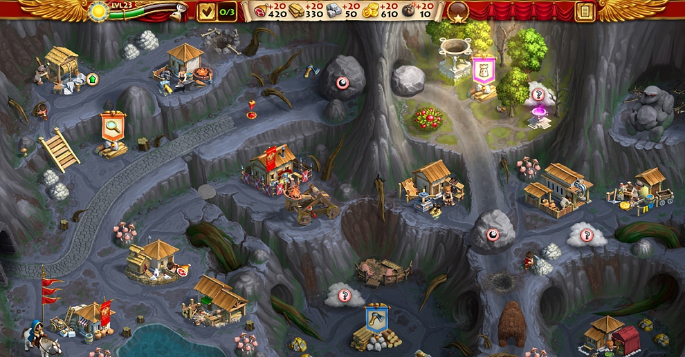 Screenshot № 2. Download Roads of Rome: New Generation 3 Collector`s Edition and more games from Realore website