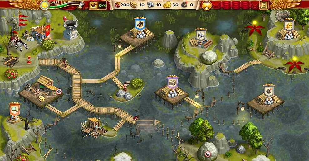 Screenshot № 5. Download Roads of Rome: New Generation 3 Collector`s Edition and more games from Realore website