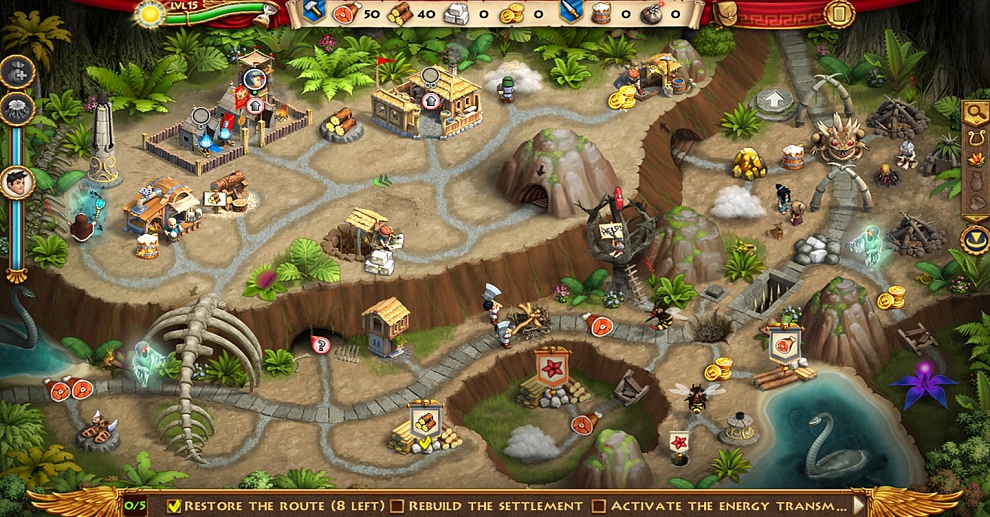 Screenshot № 5. Download Roads Of Rome: Portals 3 Collector's Edition and more games from Realore website