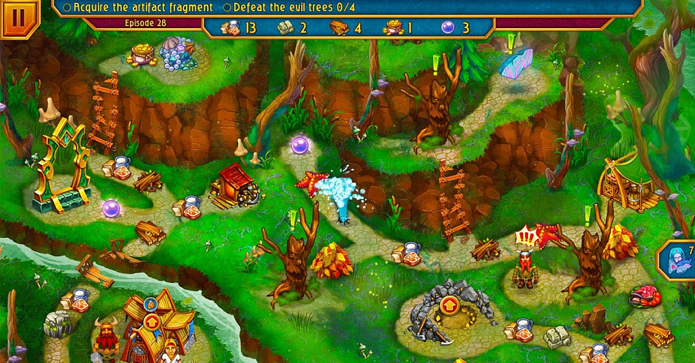 Screenshot № 3. Download Viking Brothers 4 and more games from Realore website