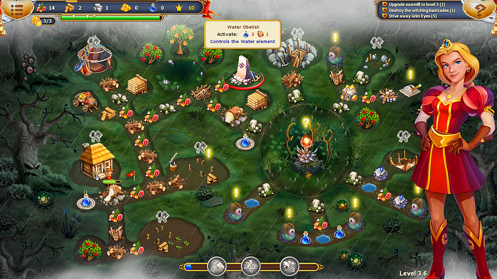 Screenshot № 2. Download Fables of the Kingdom III and more games from Realore website