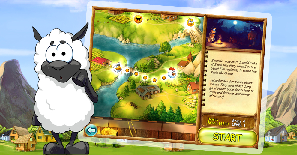 Screenshot № 2. Download Supercow and more games from Realore website
