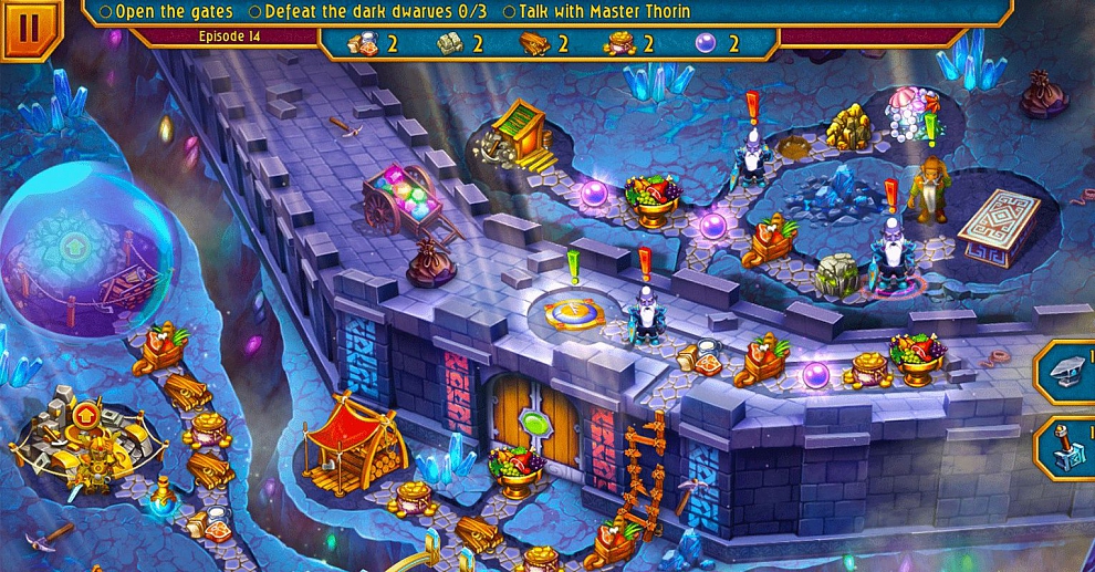 Screenshot № 4. Download Viking Brothers 4 and more games from Realore website