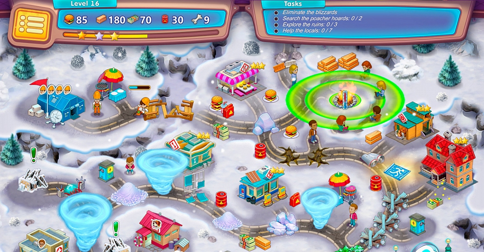 Screenshot № 2. Download Rescue Team: Planet Savers. Collector's Edition and more games from Realore website