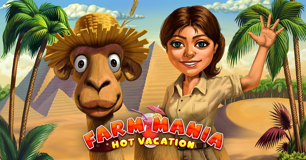 Screenshot № 1. Download Farm Mania 3: Hot Vacation and more games from Realore website