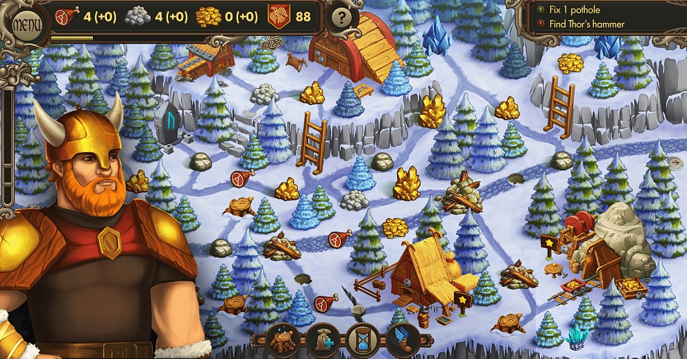Screenshot № 3. Download Northern Tale 6: Oath to the Gods and more games from Realore website