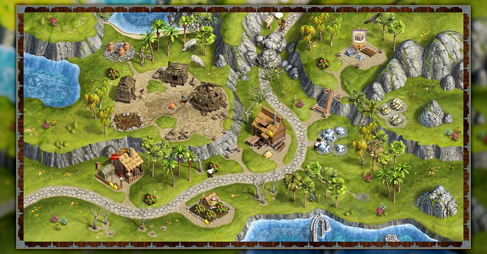 Screenshot № 3. Download Adelantado. 4 Aztec Skulls and more games from Realore website