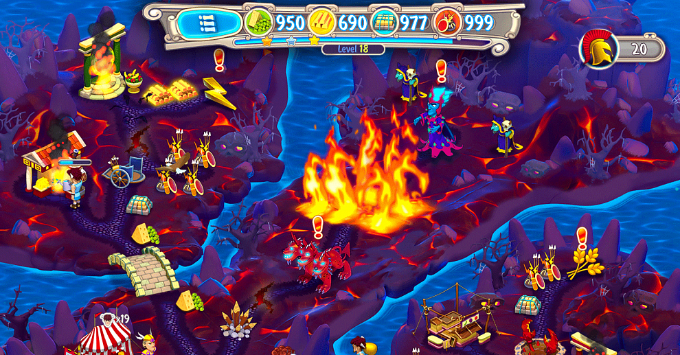 Screenshot № 2. Download Hermes: War of the Gods and more games from Realore website