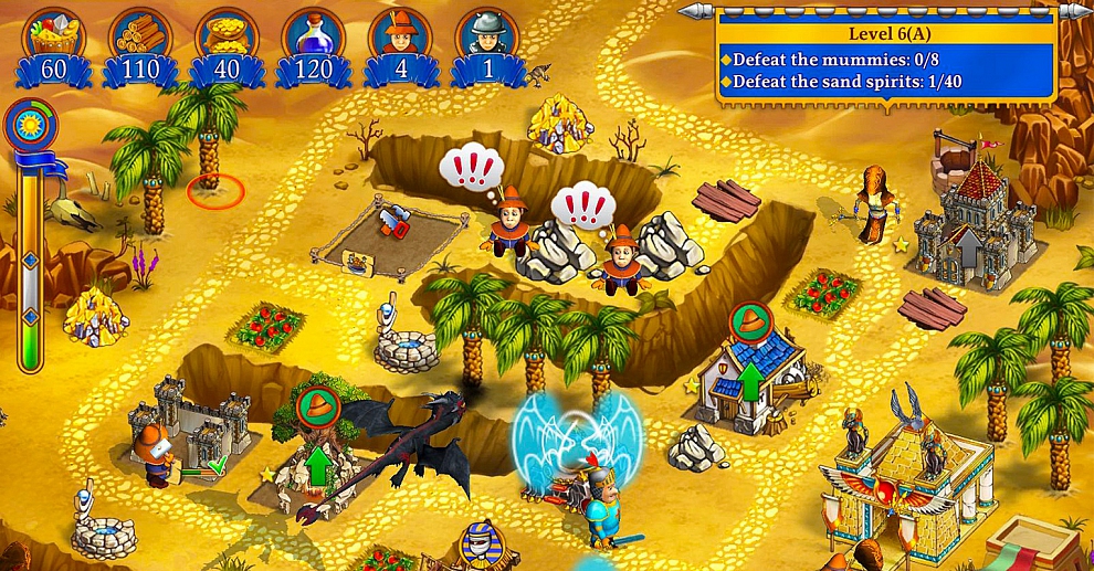 Screenshot № 5. Download New Yankee 6: In Pharaoh's Court and more games from Realore website
