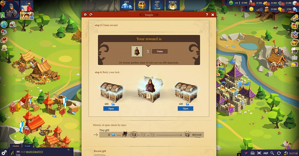 Screenshot № 4. Download Game of Emperors and more games from Realore website