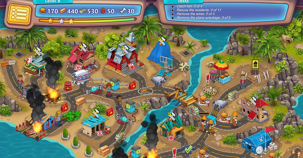 Screenshot № 3. Download Rescue Team: Evil Genius and more games from Realore website