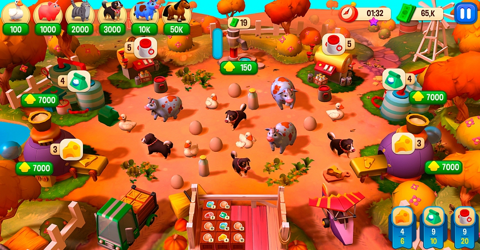 Screenshot № 4. Download Farm Frenzy Refreshed. Collector's Edition and more games from Realore website