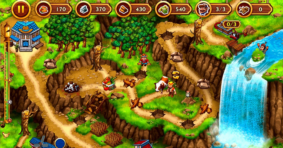 Screenshot № 2. Download Golden Rails: Tales of the Wild West and more games from Realore website
