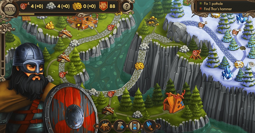 Screenshot № 5. Download Northern Tale 6: Oath to the Gods and more games from Realore website
