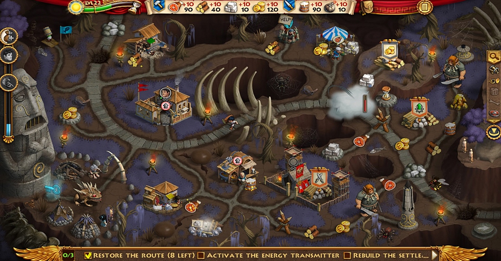 Screenshot № 5. Download Roads Of Rome: Portals 3 and more games from Realore website