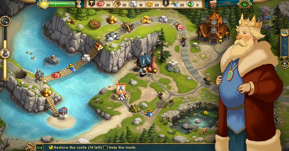 Screenshot № 1. Download Roads of Middle Ages and more games from Realore website