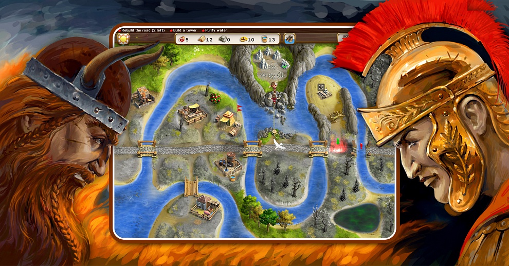 Screenshot № 3. Download Roads of Rome 3 and more games from Realore website