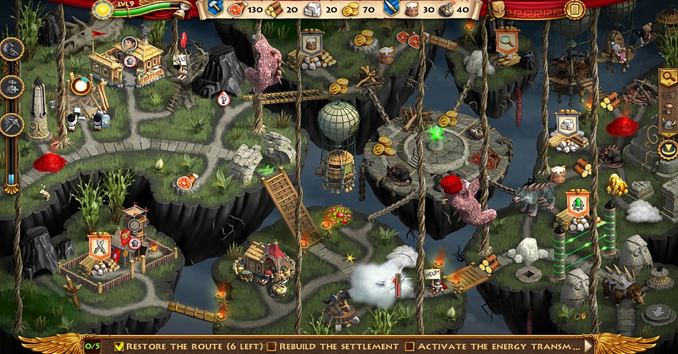 Screenshot № 2. Download Roads Of Rome: Portals 3 and more games from Realore website