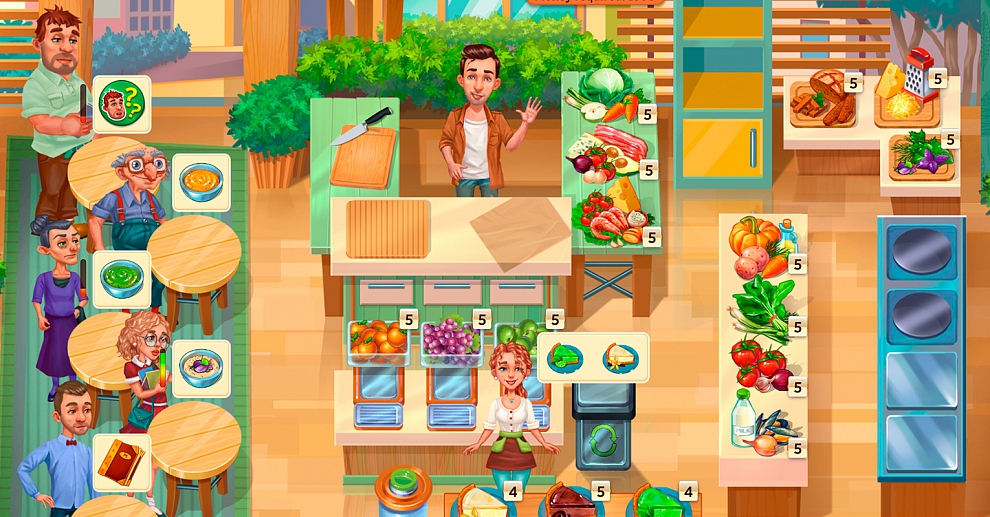 Screenshot № 5. Download Baking Bustle. Collector's Edition and more games from Realore website