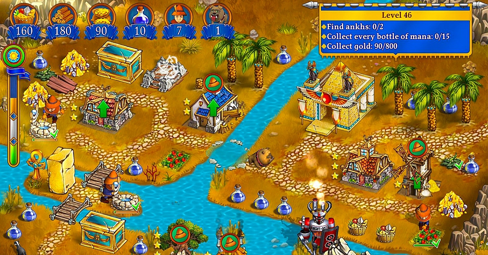 Screenshot № 2. Download New Yankee 6: In Pharaoh's Court and more games from Realore website