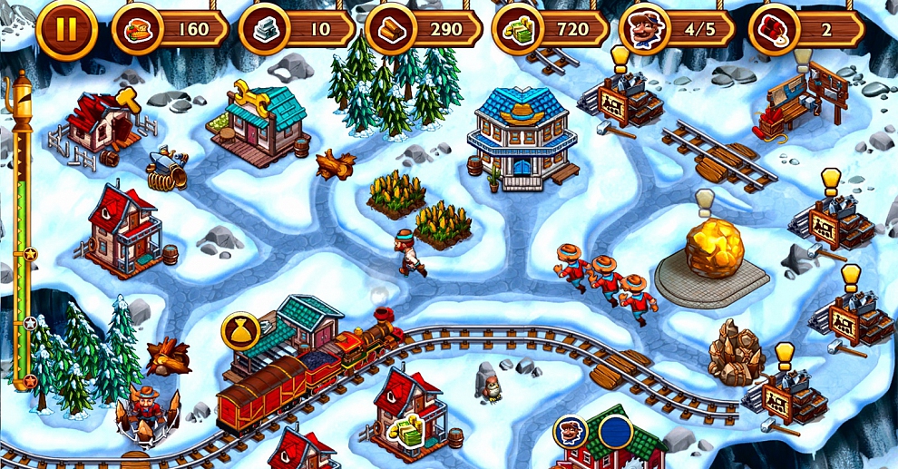 Screenshot № 5. Download Golden Rails: Tales of the Wild West and more games from Realore website