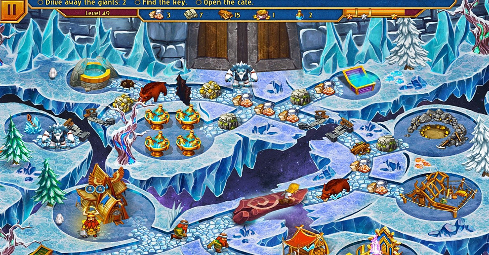 Screenshot № 4. Download Viking Brothers 5 and more games from Realore website