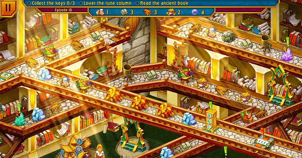 Screenshot № 5. Download Viking Brothers 4 and more games from Realore website