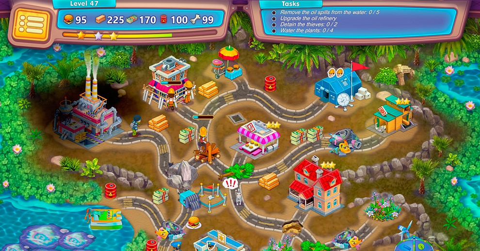 Screenshot № 1. Download Rescue Team: Planet Savers. Collector's Edition and more games from Realore website