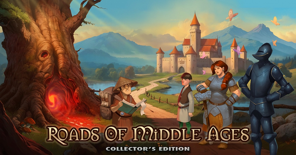 Screenshot № 1. Download Roads of Middle Ages Collector's Edition and more games from Realore website