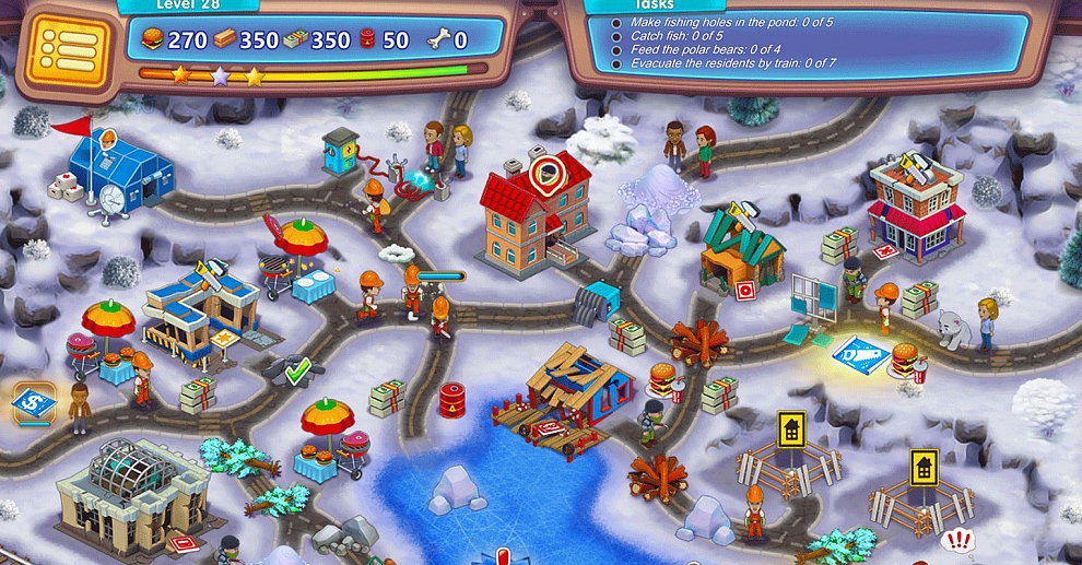 Screenshot № 1. Download Rescue Team: Evil Genius and more games from Realore website