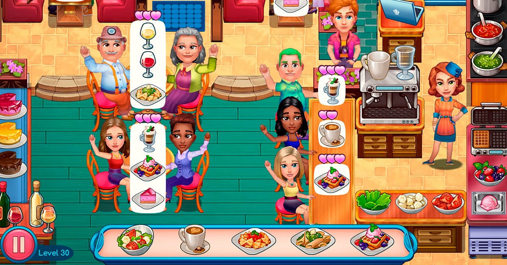 Screenshot № 5. Download Claire's Cruisin' Café. Collector's Edition and more games from Realore website