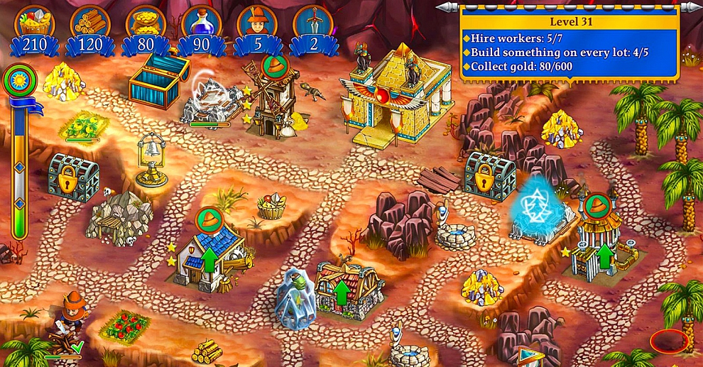 Screenshot № 1. Download New Yankee 6: In Pharaoh's Court and more games from Realore website