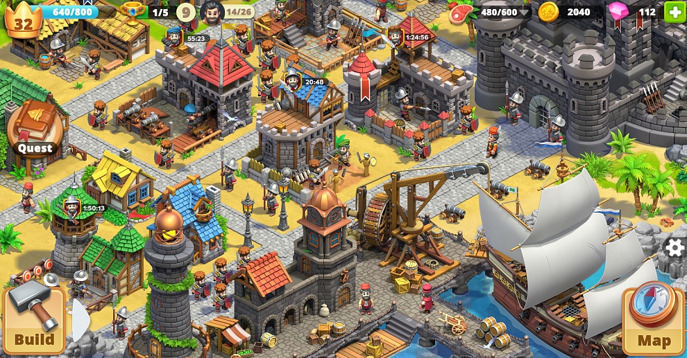 Screenshot № 2. Download Sea Traders Empire and more games from Realore website