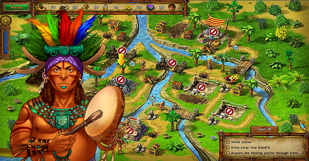 Картинка № 2 . Играть в Moai 3: Trade Mission Collector's Edition. Картинки, скриншоты и фотографии игры