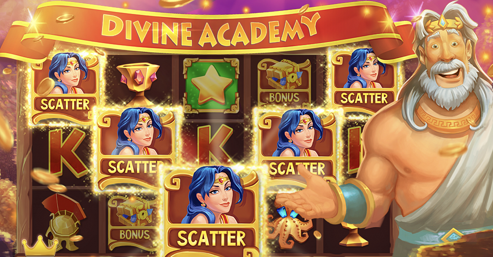 Картинка № 1 . Играть в Divine Academy Casino: Slots. Картинки, скриншоты и фотографии игры