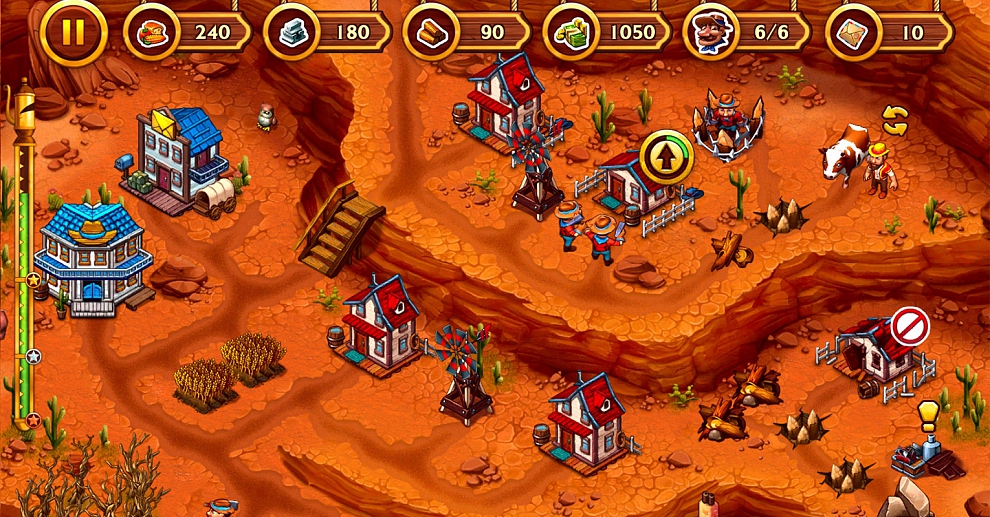 Screenshot № 1. Download Golden Rails: Tales of the Wild West and more games from Realore website
